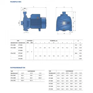 Насосная станция Pedrollo CPm 160C 24cl Насосная станция Pedrollo CPm 160C 24cl