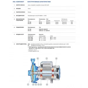 Насосная станция Pedrollo CPm 210C 50cl Насосная станция Pedrollo CPm 210C 50cl