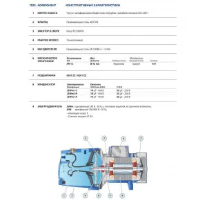 Насосная станция Pedrollo JSWm 1BX 24cl с/х Насосная станция Pedrollo JSWm 1BX 24cl с/х