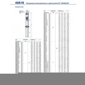 Насос скважинный Pedrollo 4SR 15/05 - PS Насос скважинный Pedrollo 4SR 15/05 - PS