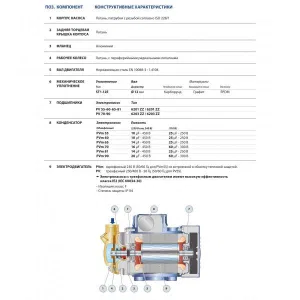 Насос вихревой Pedrollo PV 90 - EPDM Насос вихревой Pedrollo PV 90 - EPDM
